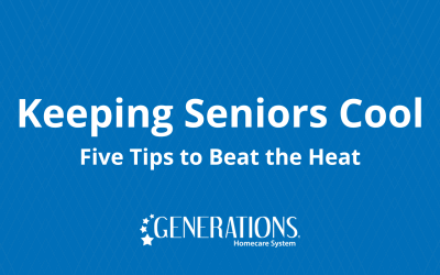 Keeping Seniors Cool – Five Tips to Beat the Heat